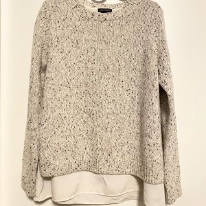 Club Monaco / Layered Wool Sweater / US S